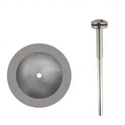 Microdont diamond-studded disc + PD chuck