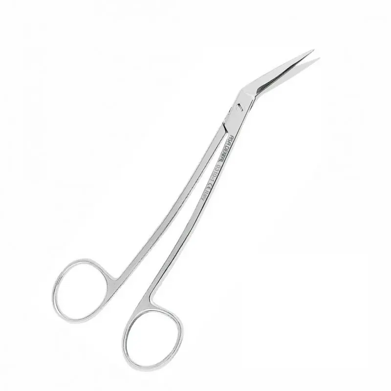 Foarfeca gingie Locklin maner curb 16,5cm AsaDental