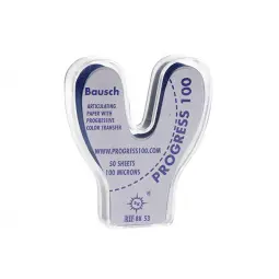 100µ BK53 Horseshoe articulating paper 50 strips