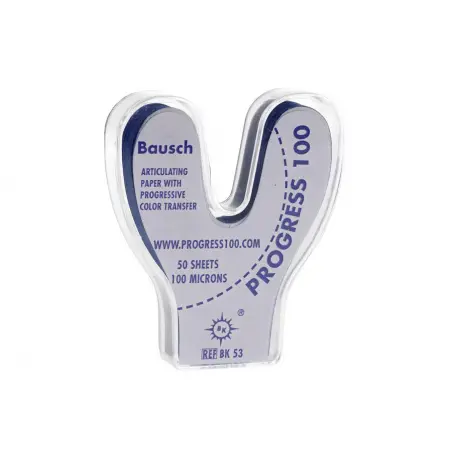 100µ BK53 Horseshoe articulating paper 50 strips