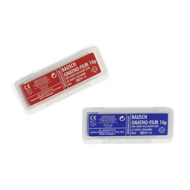 Gnatho-Film Bausch 16µ BK123 50 feuilles Gnatho-Film Bausch 16µ BK123 50 feuilles