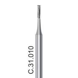 Ultra-hard milling cutter for lab use  C31 flat cylinder