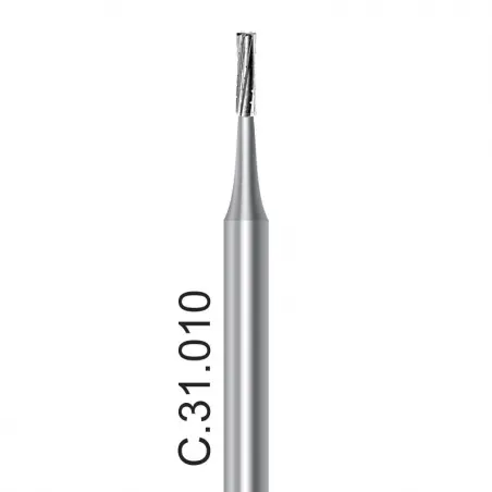 Fraise extra-dure pour laboratoire  C31 cylindre plat