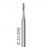 Fraise extra-dure pour laboratoire  C31 cylindre plat