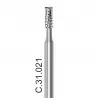 Fraise extra-dure pour laboratoire  C31 cylindre plat