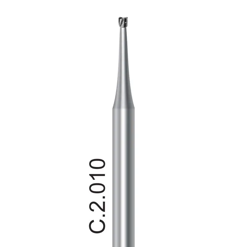 Fraise extra-dure C2 cône inversé (set 5 fraises)