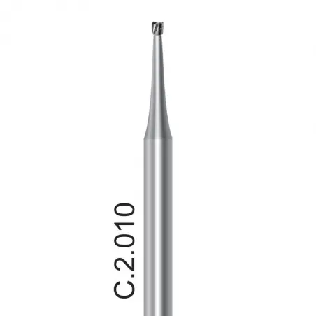 Fraise extra-dure C2 cône inversé (set 5 fraises)