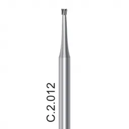 Fraise extra-dure C2 cône inversé (set 5 fraises)