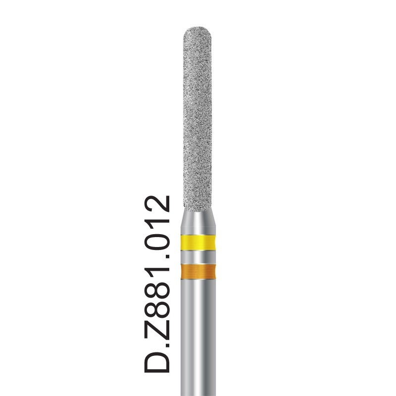Diamond-studded bur D.Z881for crown cutting