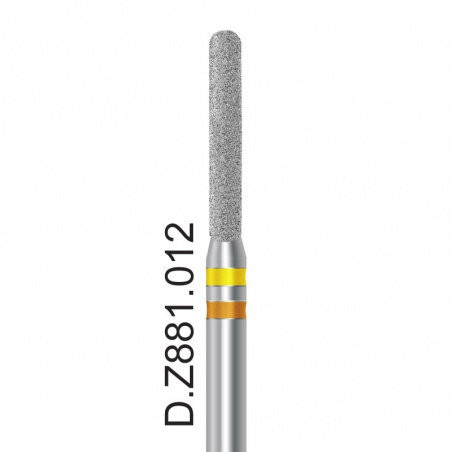 Diamond-studded bur D.Z881for crown cutting