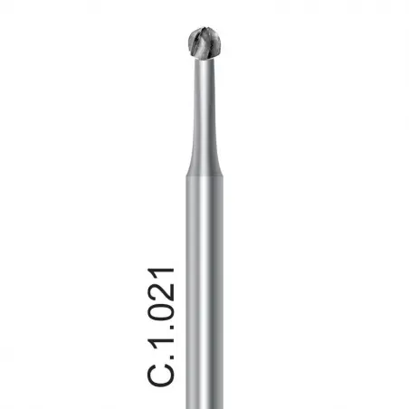 Fraise extra-dure C1 sphérique (set 5 fraises)