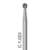Freza extradura C1 globulara (set 5 freze)