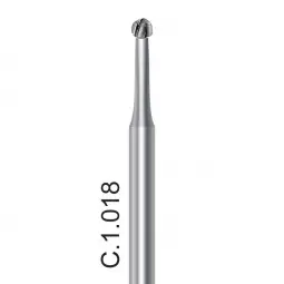 Fraise extra-dure C1 sphérique (set 5 fraises)