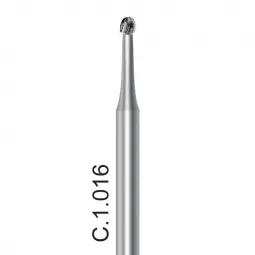 Fraise extra-dure C1 sphérique (set 5 fraises)