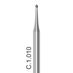 Fraise extra-dure C1 sphérique (set 5 fraises)