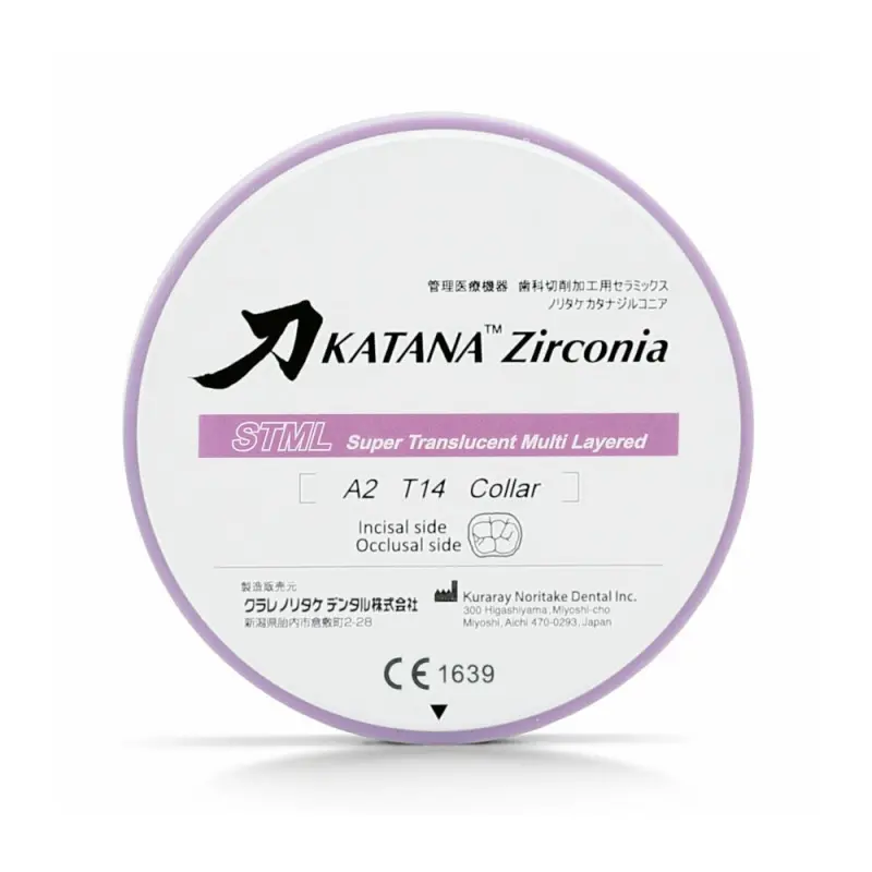 Disque en zirconium Katana STML 22mm z Disque en zirconium Katana STML 22mm z