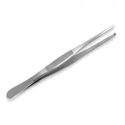 Straight surgical tweezers