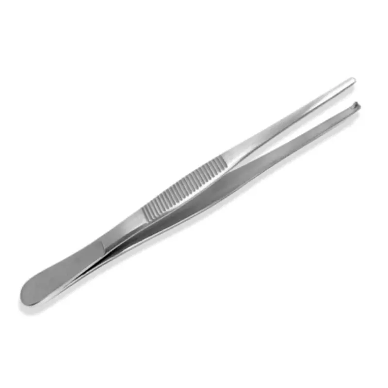 Straight surgical tweezers Straight surgical tweezers