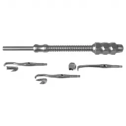 Instrument pour l'enlèvement de couronnes (set de 3 poignées)