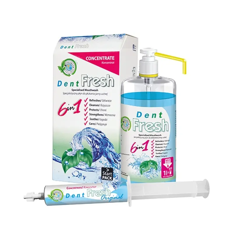 Concentré de bain de bouche Dent Fresh set 50ml Concentré de bain de bouche Dent Fresh set 50ml