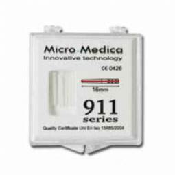 Pivots "911 Red Point" en fibre de quartz Refill 10 pièces