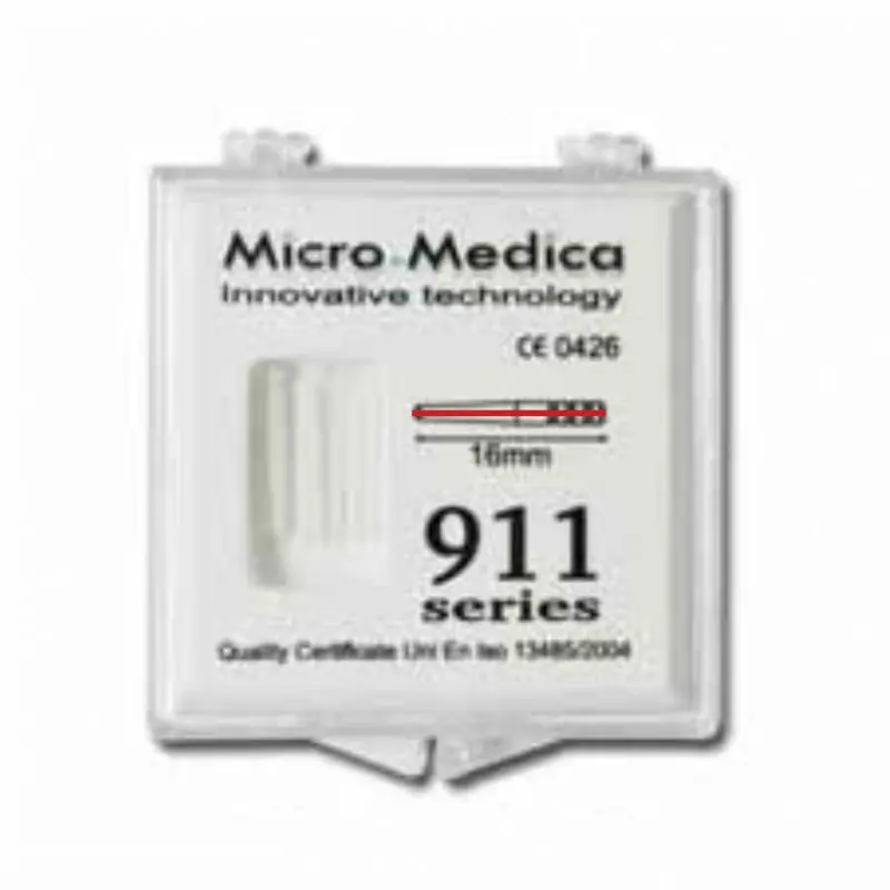 Pivots "911 Red Point" en fibre de quartz Refill 10 pièces