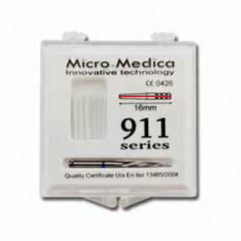 Pivoti "911 Red Point" din fibra de cuart - set 10 pivoti+freza Pivoti "911 Red Point" din fibra de cuart - set 10 pivoti+freza