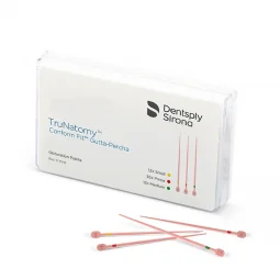 Cônes en gutta-percha TruNatomy Maillefer 60pcs/boîte