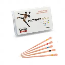 Cônes de gutta-percha ProTaper Gold Maillefer 60pièces/boîte