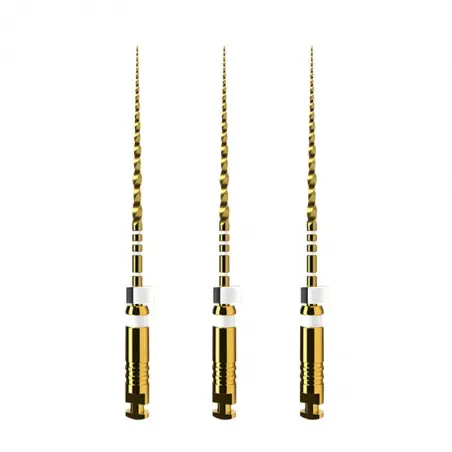 Aiguilles rotatives ProTaper Ultimate Shaper Maillefer blister à 3 aiguilles