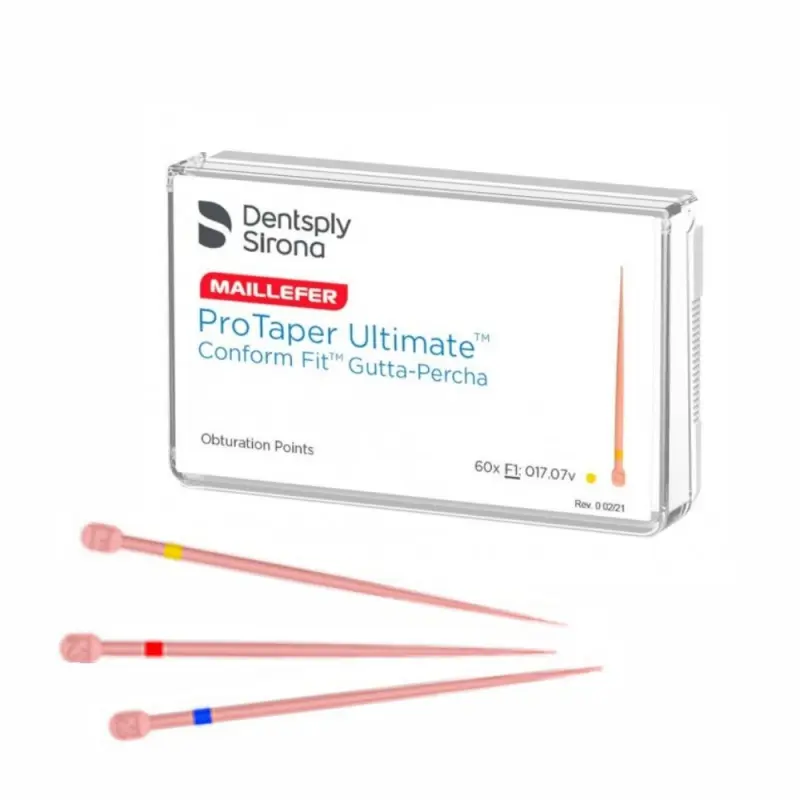 Cônes en gutta-percha ProTaper Ultimate Maillefer 60pièces/boîte