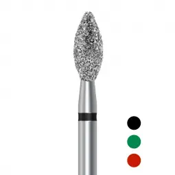 D369 Oval diamond-studded burs (set of 5 burs)