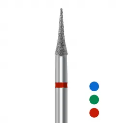 D392 diamond-studded tapered burs (set of 5 burs)