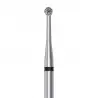 Freze diamantate D801L globulare gat lung (set 5 freze)