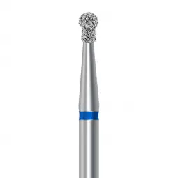 Freze diamantate D802 globulare cu guler (set 5 freze)