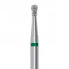 Freze diamantate D802 globulare cu guler (set 5 freze)