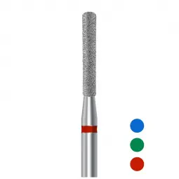 D837KR diamond-studded cylindrical and rounded burs (set of 5 burs)