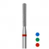 Freze diamantate D837KR cilindrice rotunjite (set 5 freze)