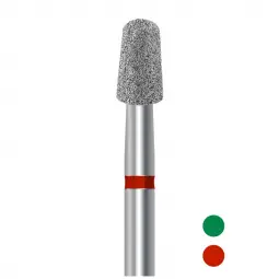 D845KR diamond-studded round tapered burs (set 5 burs)