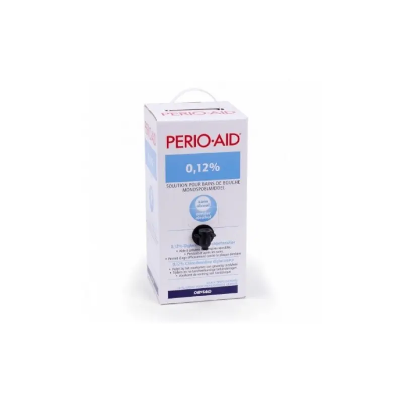 Bain de bouche PerioAid 0,12% - 5 litres Bain de bouche PerioAid 0,12% - 5 litres