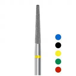 D848 truncated-cone diamond-studded burs (set of 5 burs)