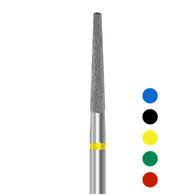 Freze diamantate D848 tronconice (set 5 freze) Freze diamantate D848 tronconice (set 5 freze)