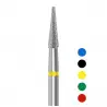 Freze diamantate D852 conice, varf ac (set 5 freze)