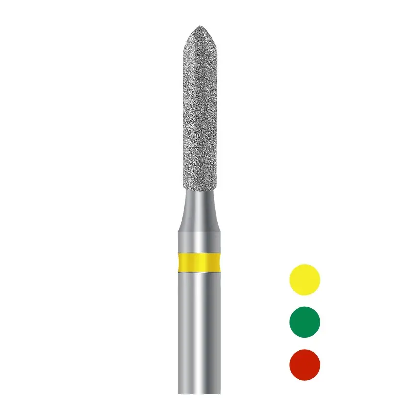 Freze diamantate D877 torpila (set 5 freze) Freze diamantate D877 torpila (set 5 freze)
