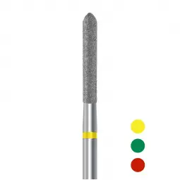 Freze diamantate D879 torpila cilindrica (set 5 freze)