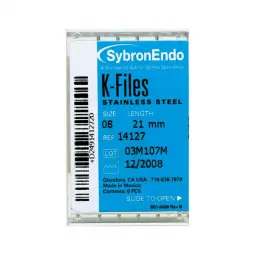 Aiguilles K-Files serie I 06-40 Kerr