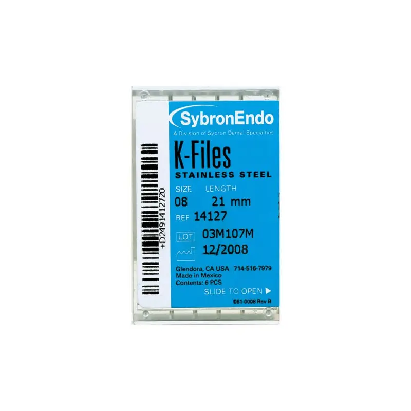 Aiguilles K-Files serie I 06-40 Kerr Aiguilles K-Files serie I 06-40 Kerr