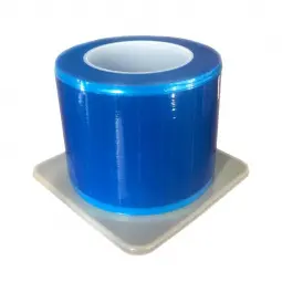Folie protectie Barrier Film - rola blue/transparent