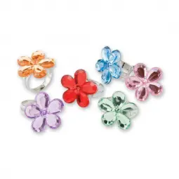 Anneau bijou fleur