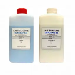 Image Duplicate silicone de duplication (base 1kg + catalyseur 1kg)